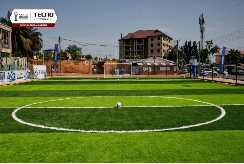 A new era for grassroots football: TECNO Mobile Ghana hands over renovated Panama Park in Kokomlemle
