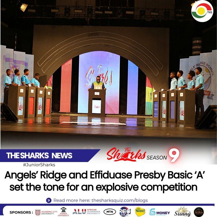 Junior Sharks 9- Angels’ Ridge and Effiduase Presby Basic ‘A’ set the tone for an explosive competition