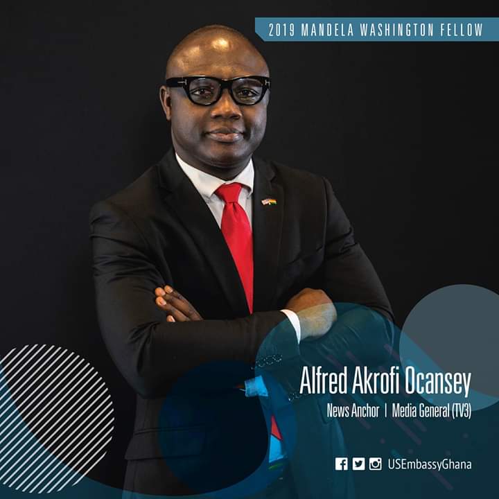 TV3's Alfred Ocansey selected for 2019 Mandela Washington Fellowship