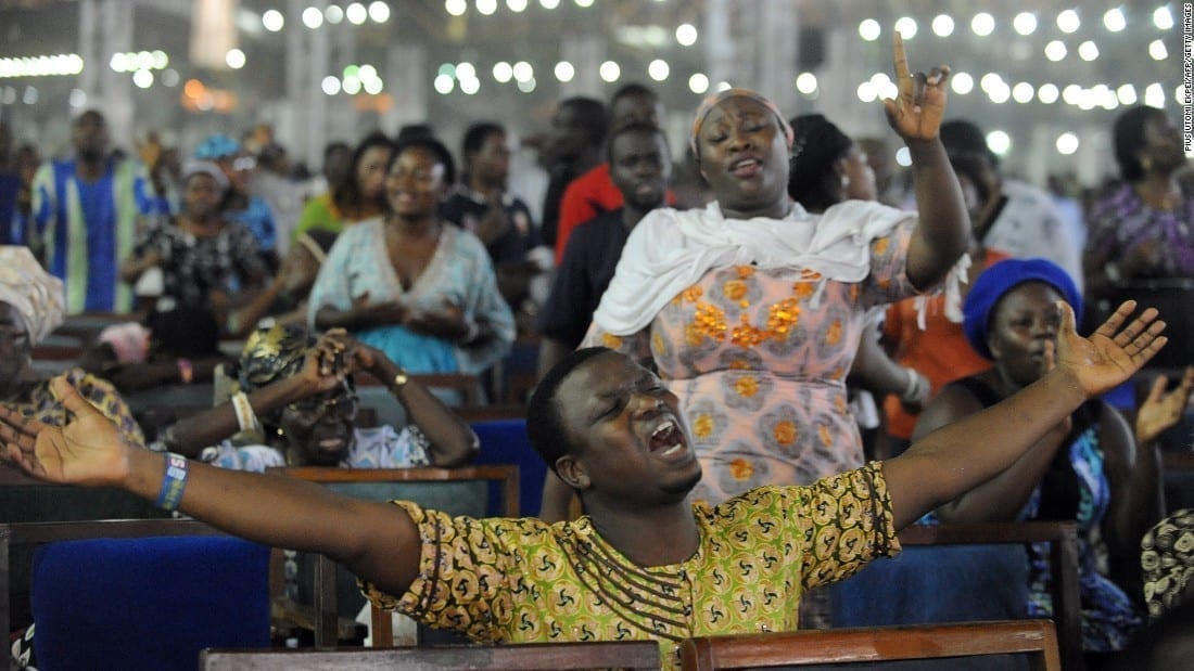 [Video] Fight in church after seven members get sacked from Assemblies of God at Kwadaso