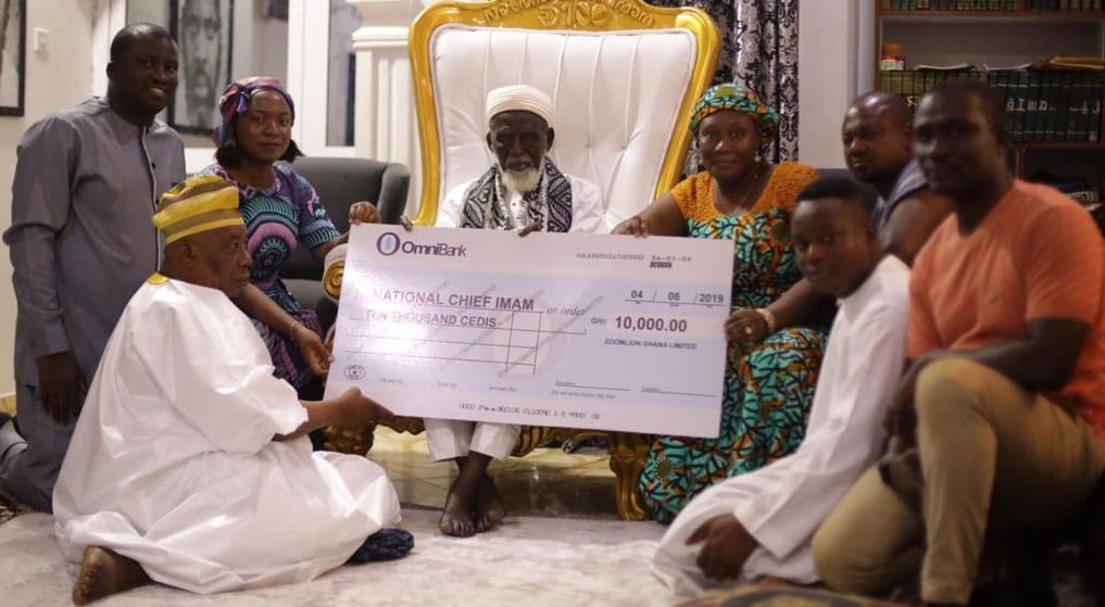 Zoomlion donates to national Chief Imam on Eid-Ul- Fitr