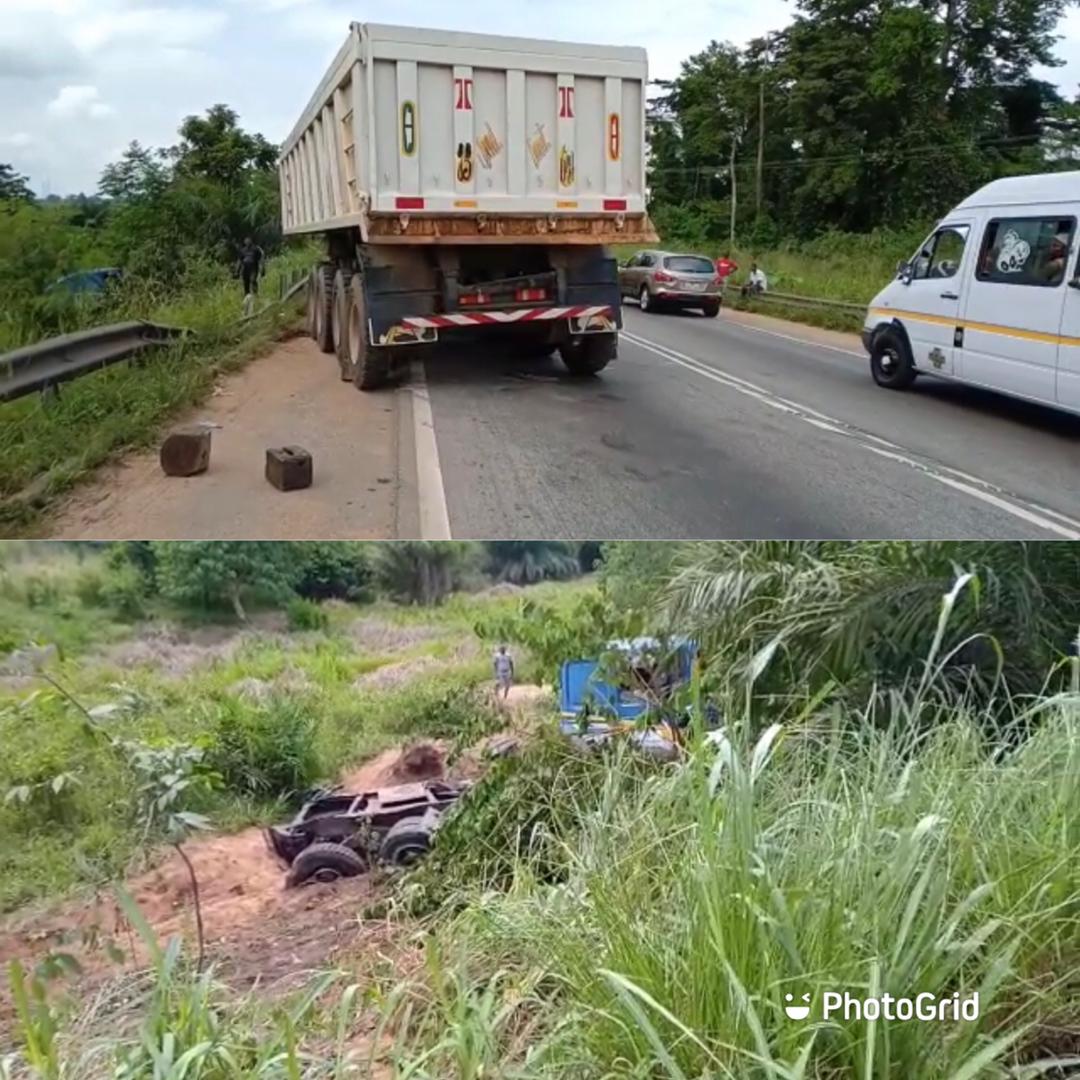 Accident on Accra-Kumasi highway causes traffic