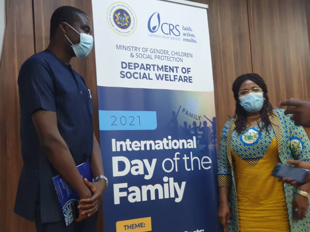 Gender Ministry, CRS commemorate 2021 International Day of the Family