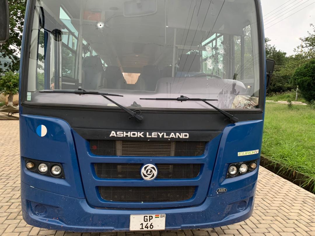 Bus carrying E/R Police Band crashes