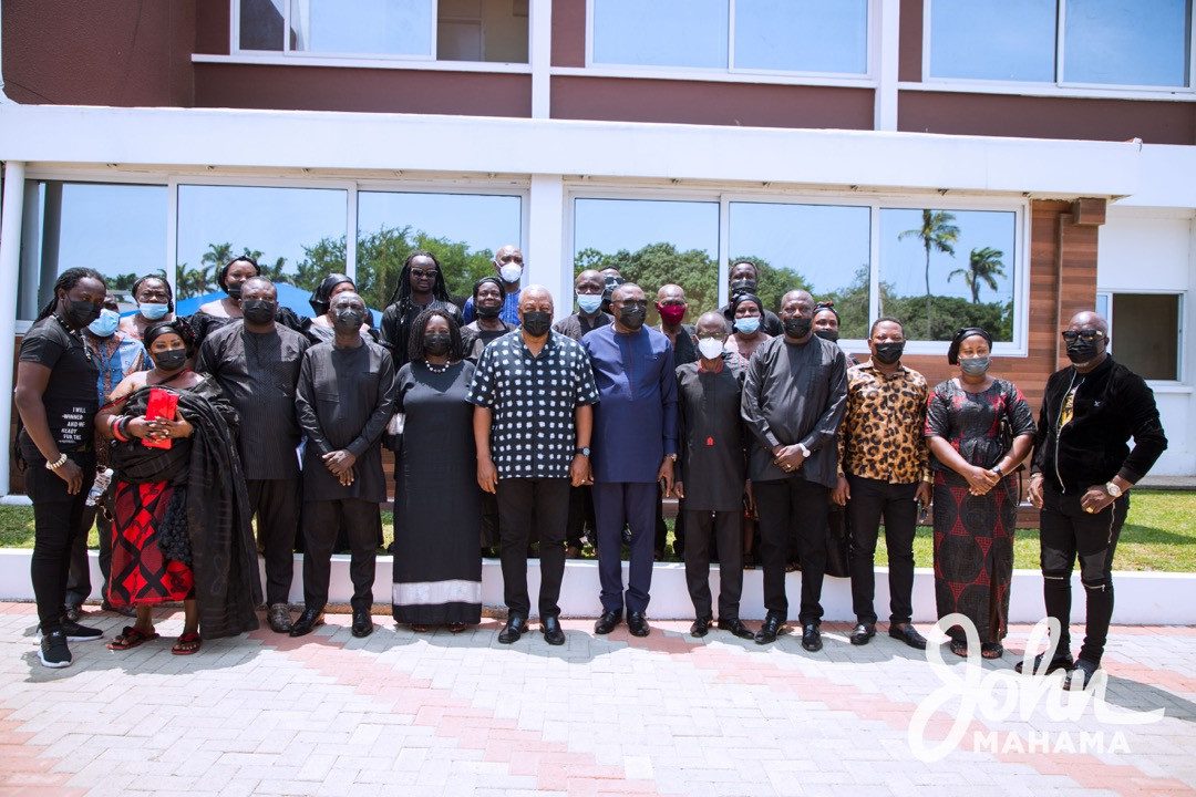 John Mahama mourns the late Agnes Awotwe Pratt from Effutu