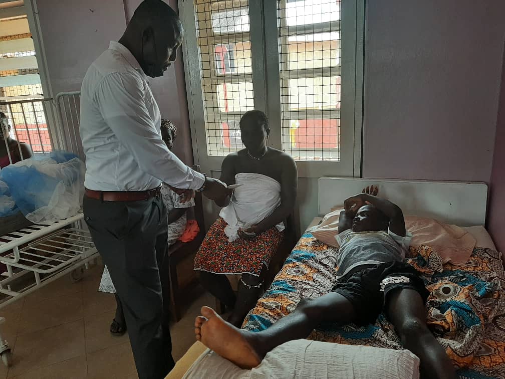 Nzema East: MCE visits victims of Kundum jam disaster