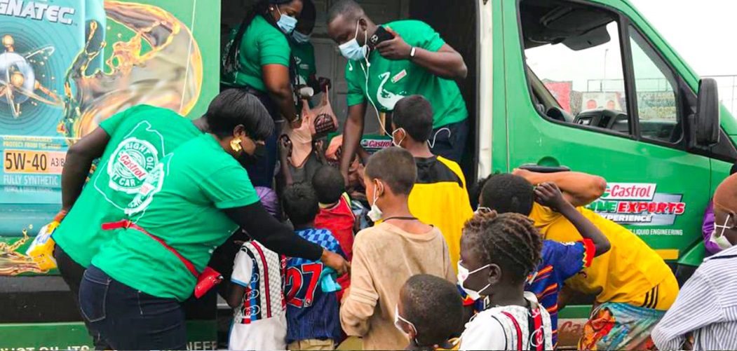 Lubricants Supplies Ghana fetes street children