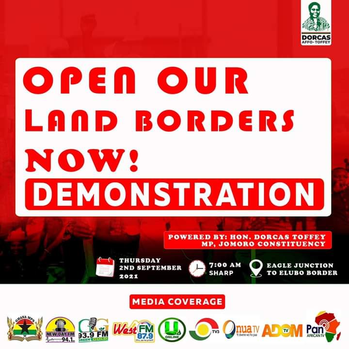 Second demonstration against closure of land borders looms