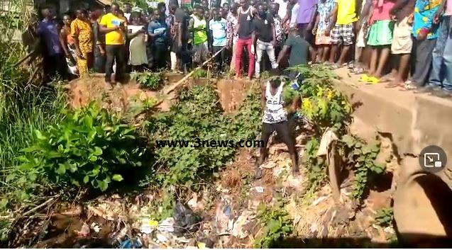 Manya Krobo: Body of man found in open drain