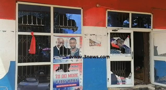 Nkoranza South NPP office vandalised following MMDCE nomination