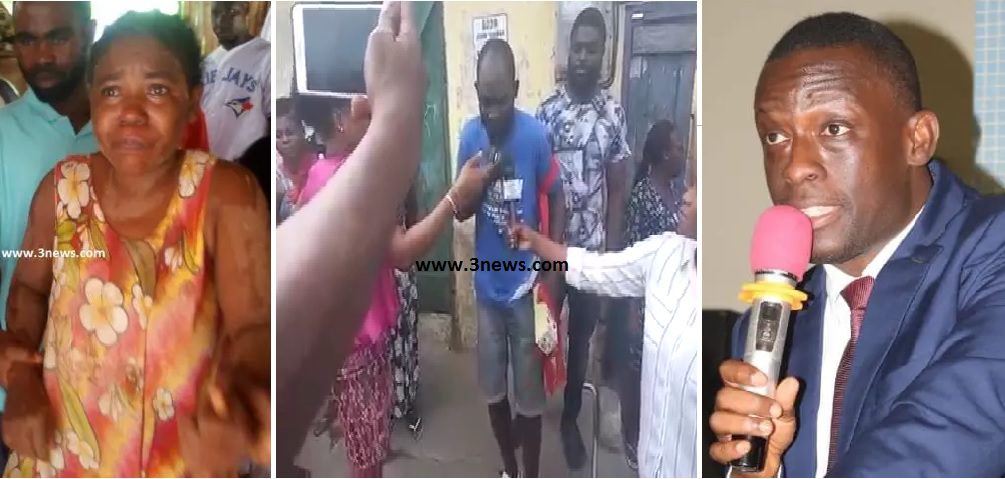 [Video] Residents invoke curses on W/R Minister for 'lying' about T'di woman's pregnancy