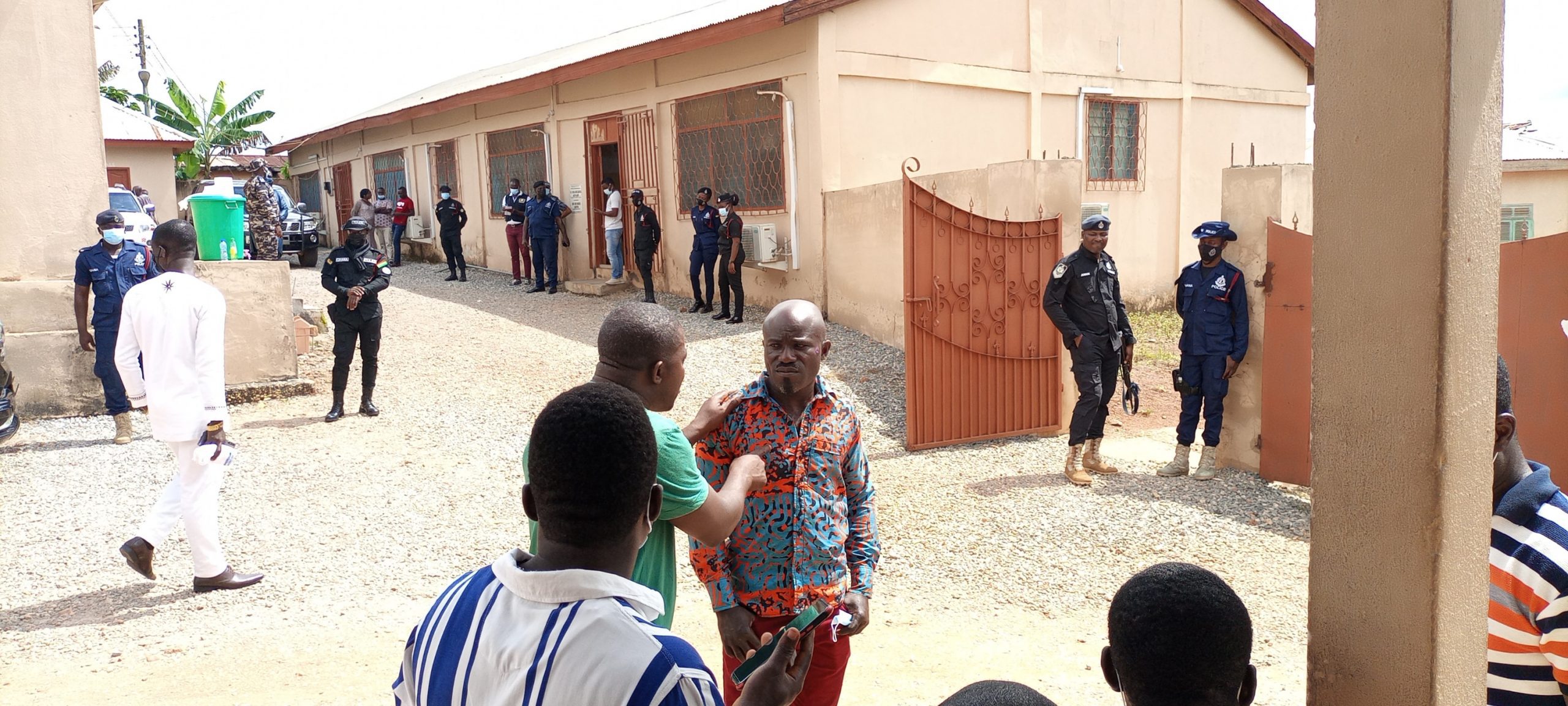 Heavy security presence as Achiase DCE faces second voting