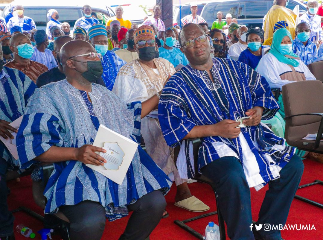 Massive love for Dr. Bawumia as thousands throng Walewale for mum's funeral