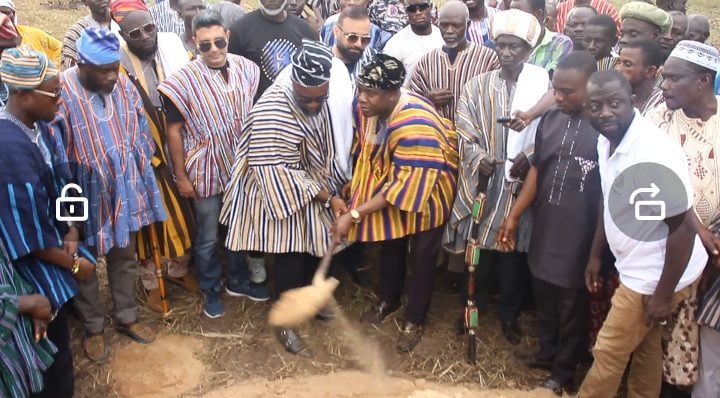 Yendi MP cuts sod for Sunsong health facility