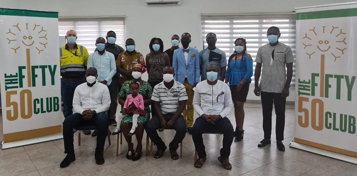 Fifty 50 Club raises GH¢10k to support 2-yr-old hole-in-heart girl