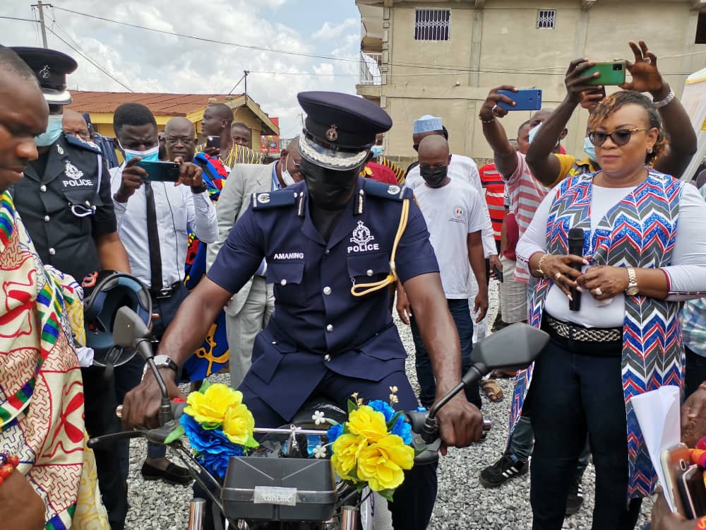 Hawa Koomson promises to build regional police headquarters