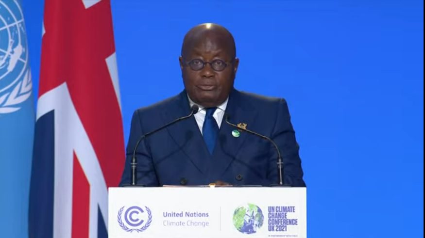 Akufo-Addo demands fair & equitable solution to fight against climate change