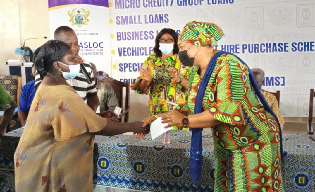 Oda Market fire victims receive GH¢2k each from MASLOC