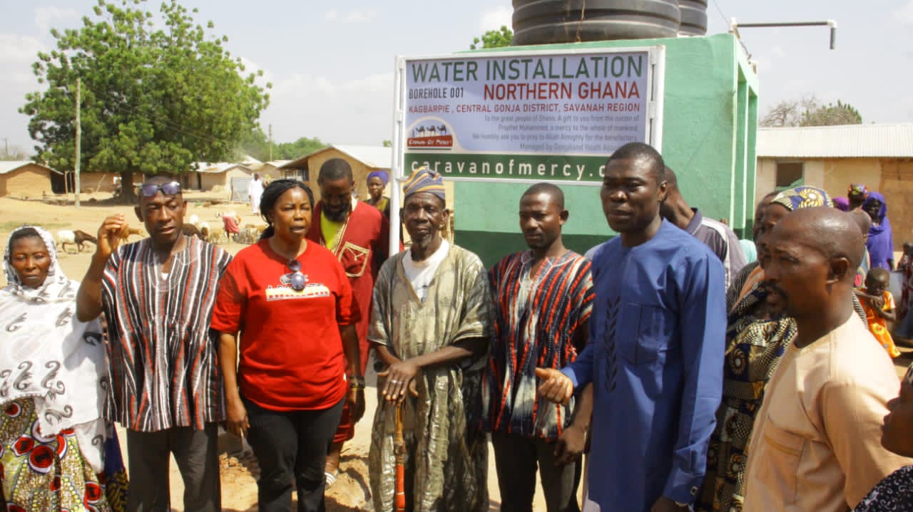 S/R: Gonjaland Youth Association commissions five water facilities
