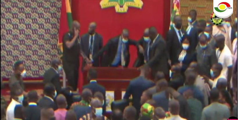 Parliament E-levy Fight