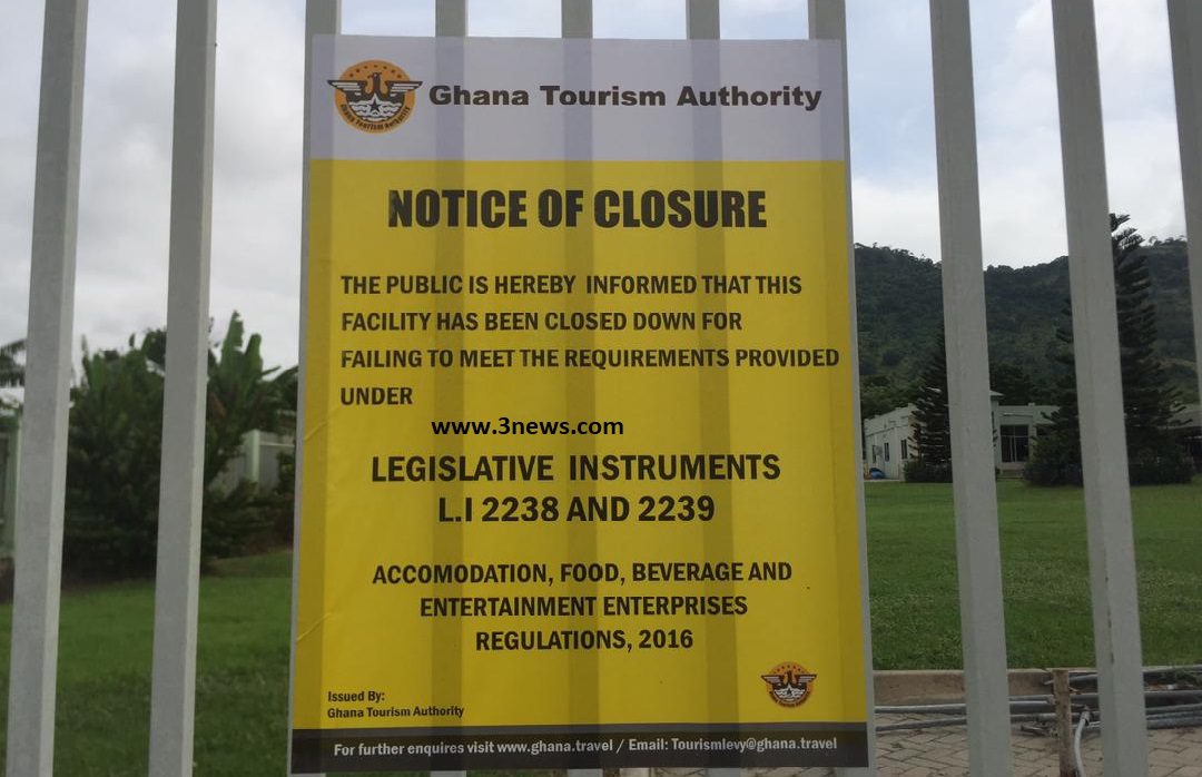 GTA closure notice