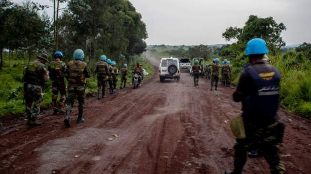 Rebels fire rockets at UN peacekeepers in DR Congo