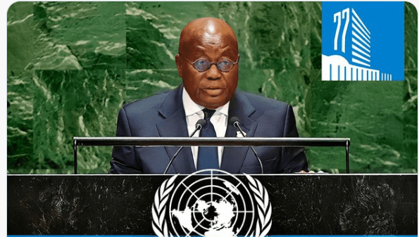 Akufo-Addo to address 77th UN General Assembly tonight