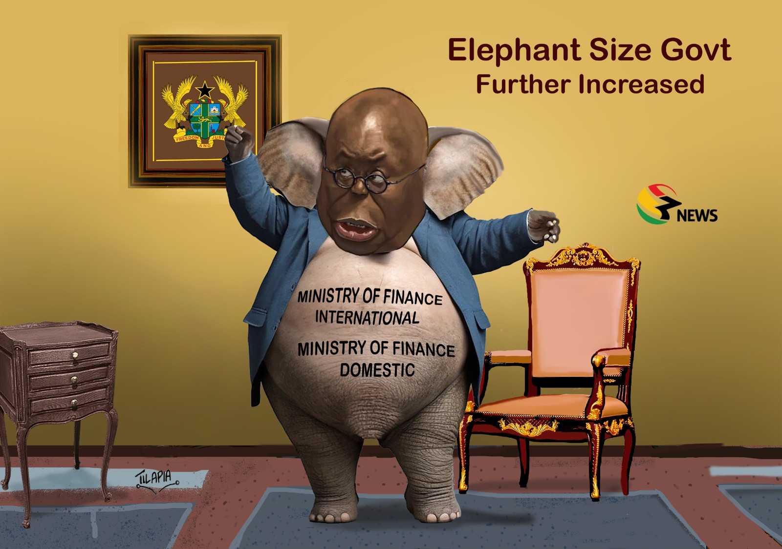 Daily Cartoon: Thursday, February 29th - Tilapia