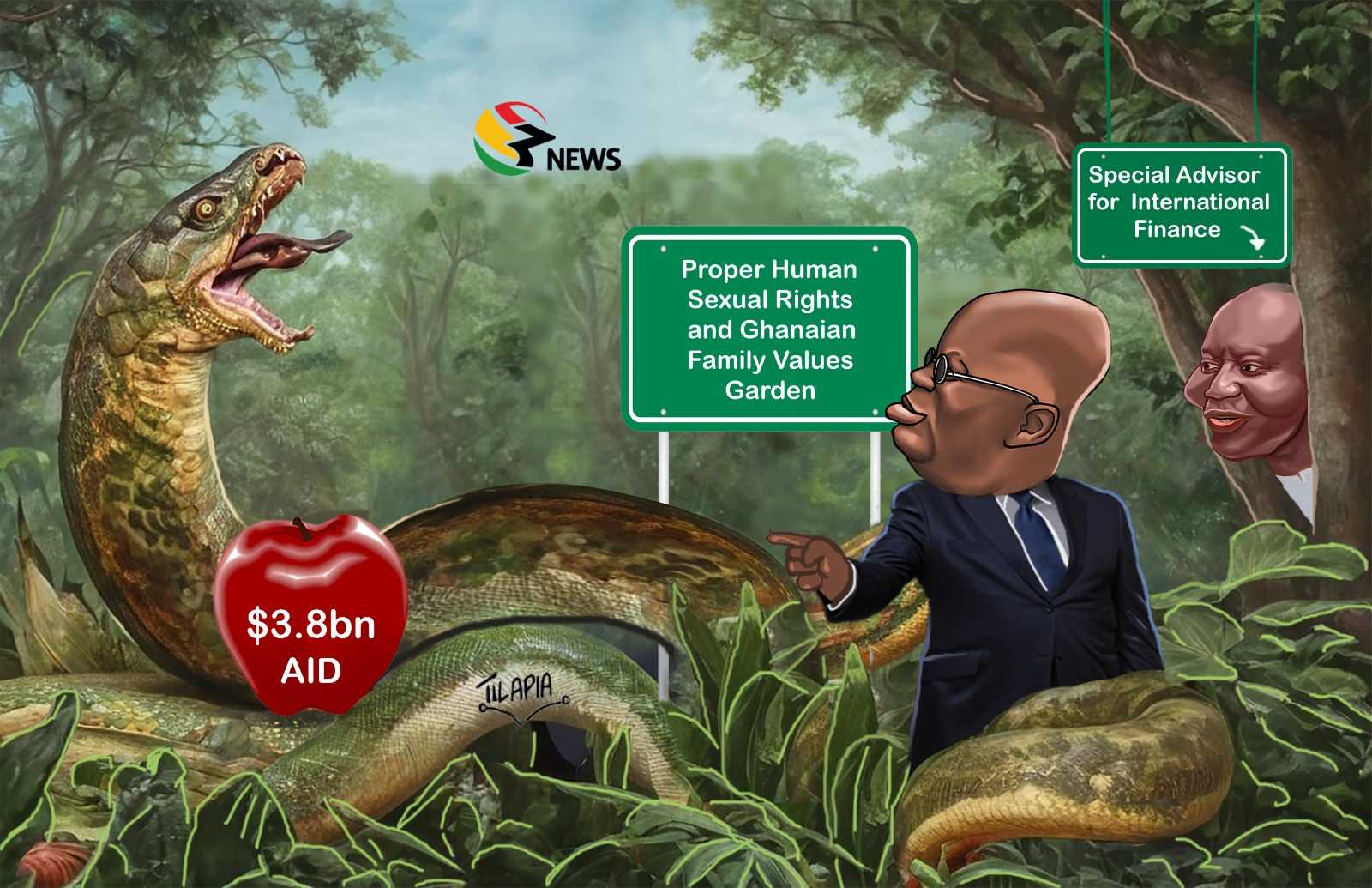 Daily Cartoon: Tuesday, March 5th - Tilapia