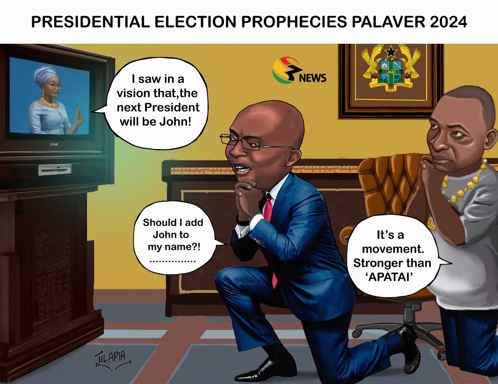 Daily Cartoon: Friday, March 15th - Tilapia