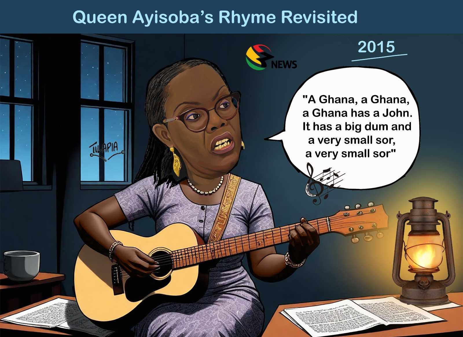 Daily Cartoon: Friday, March 29th - Tilapia