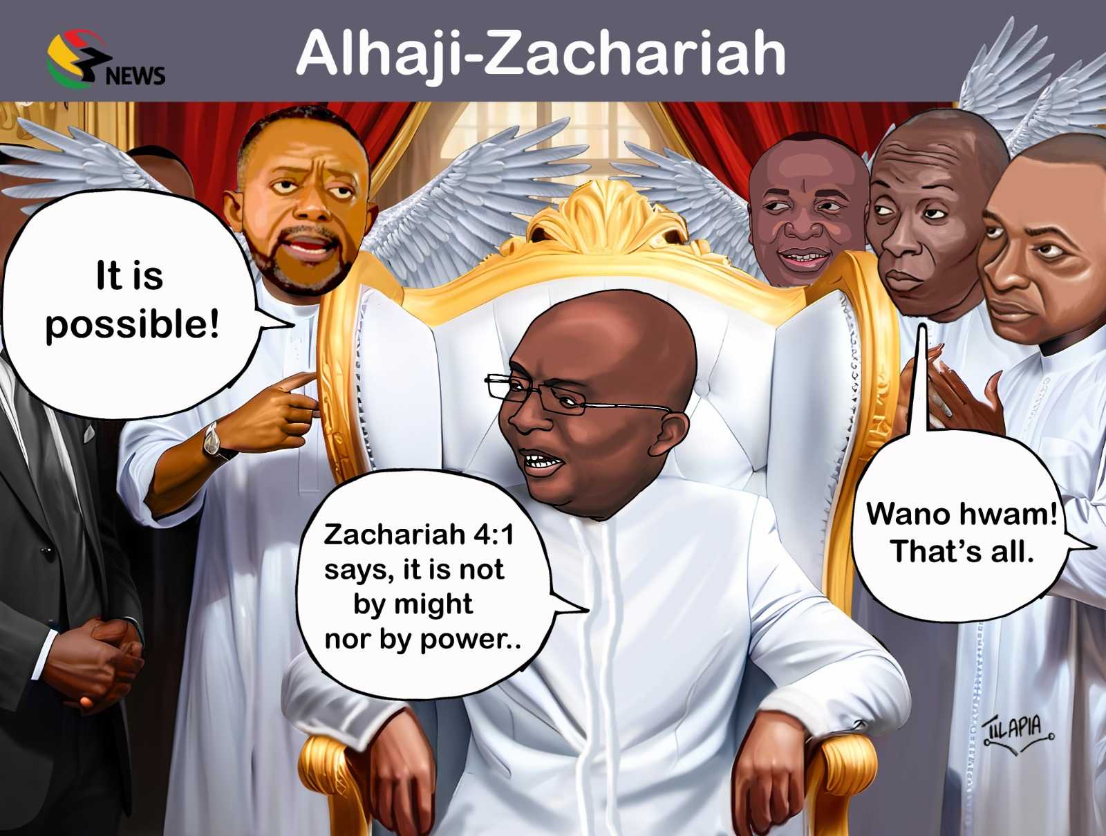 Daily Cartoon: Thursday, April 4th - Tilapia