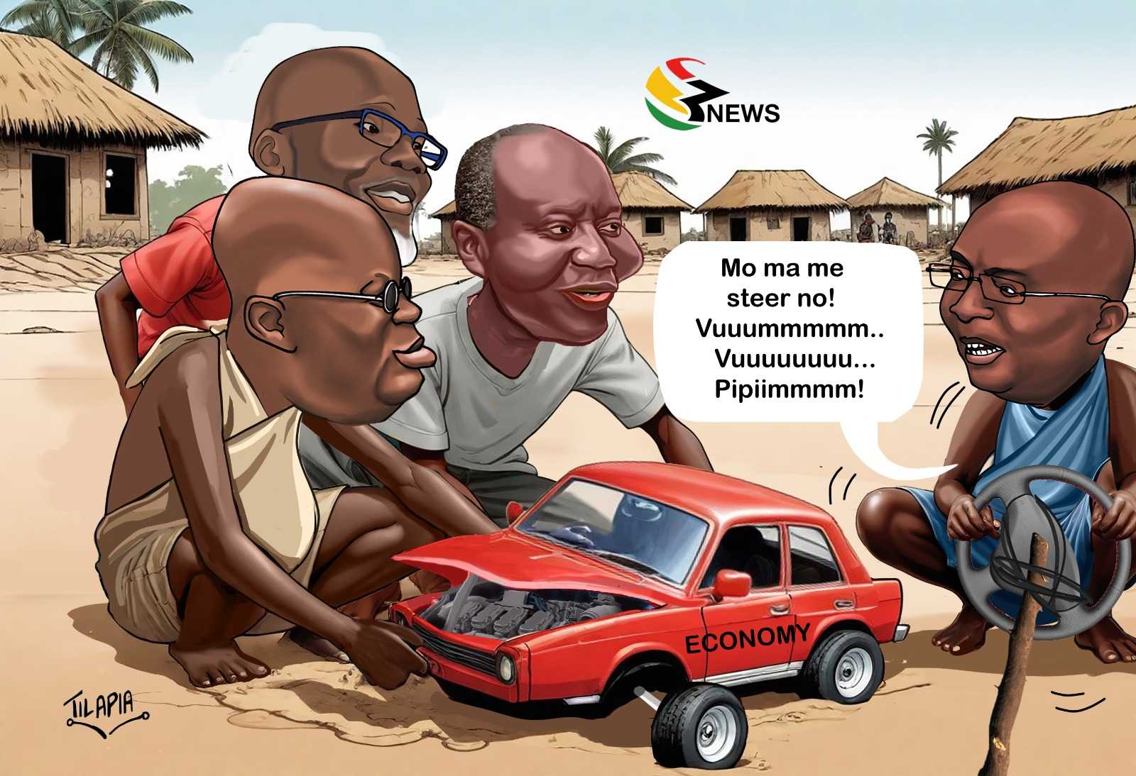 Daily Cartoon: Tuesday, April 23rd - Tilapia