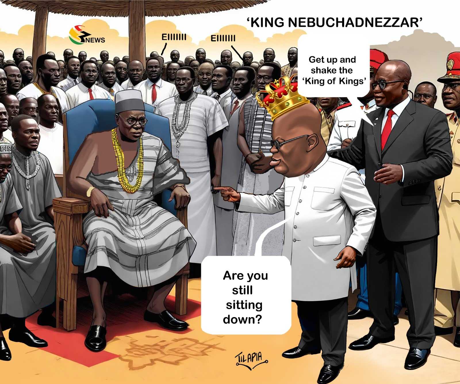 Daily Cartoon: Monday April, 29th - Tilapia