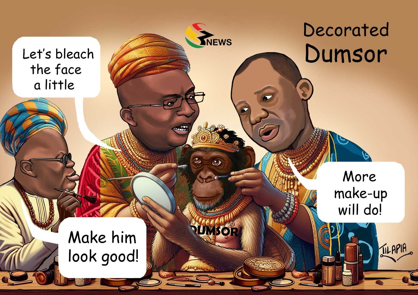 Daily Cartoon: Monday, May 6th - Tilapia