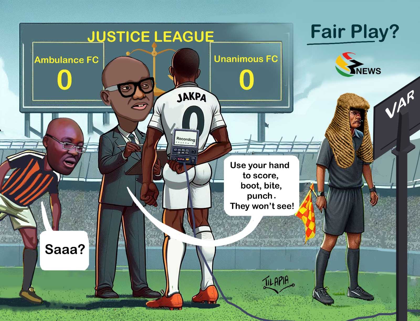 Daily Cartoon: Wednesday, May 29th - Tilapia