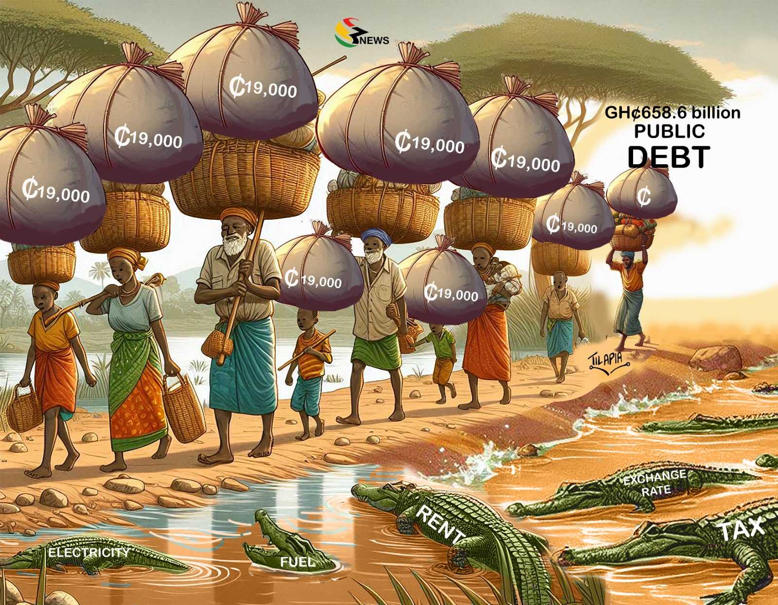 Daily Cartoon: Friday, 7th June - Tilapia