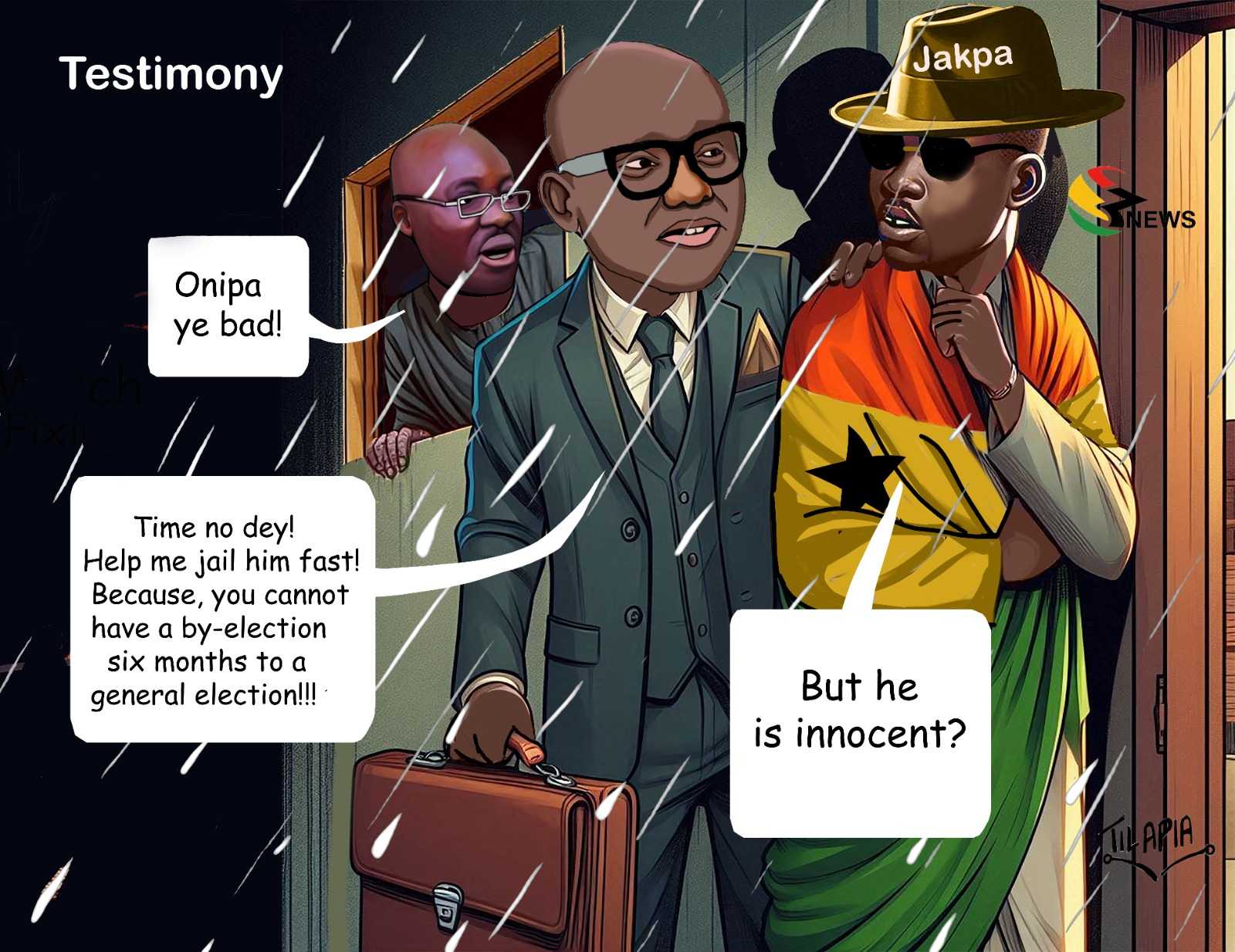 Daily Cartoon: Friday, June 14th - Tilapia