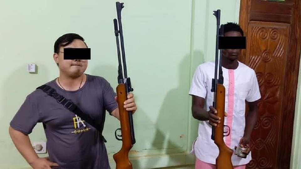 GIS arms interception