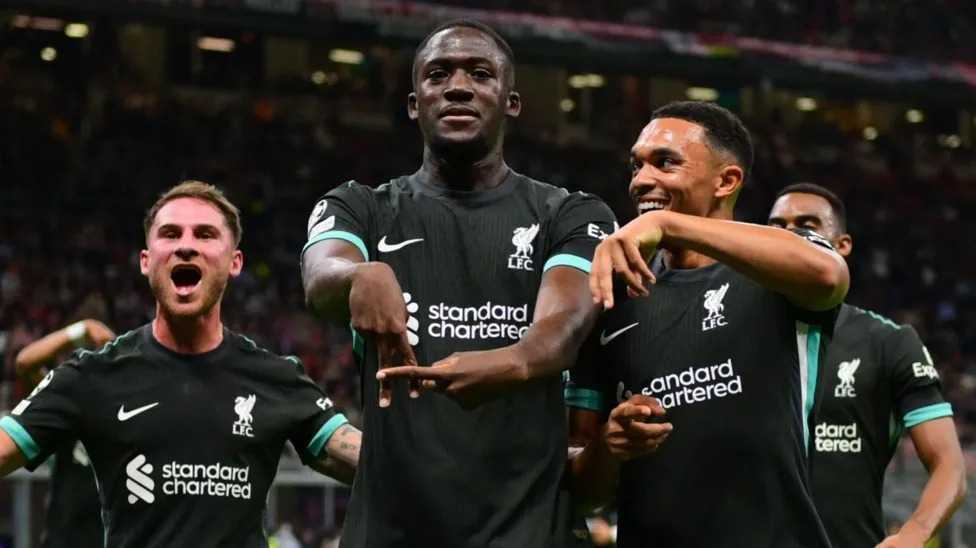 Liverpool bounce back with 3-1 victory over Milan in Champions League return
