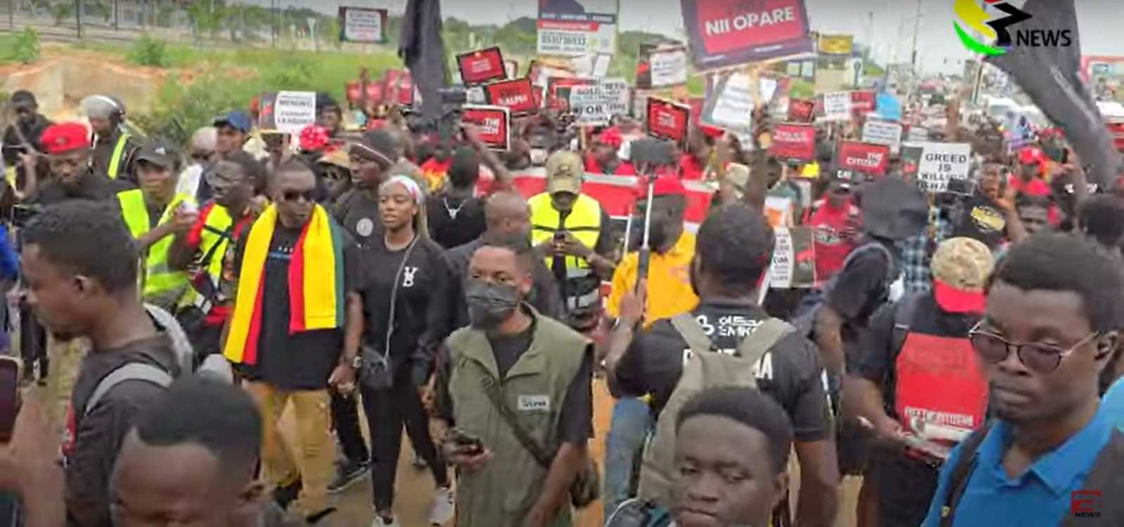 Anti-galamsey protest