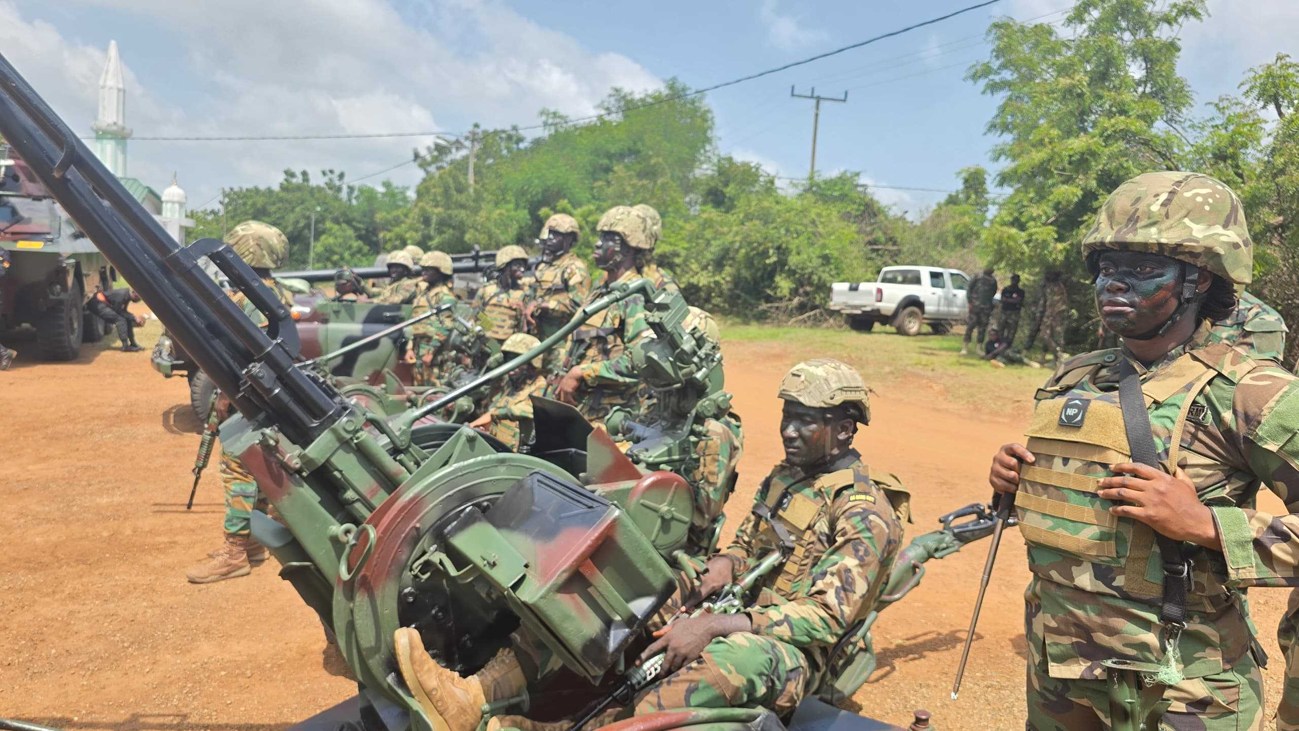 Ghana Armed Forces demonstrates readiness for any eventuality ahead of December 7 elections