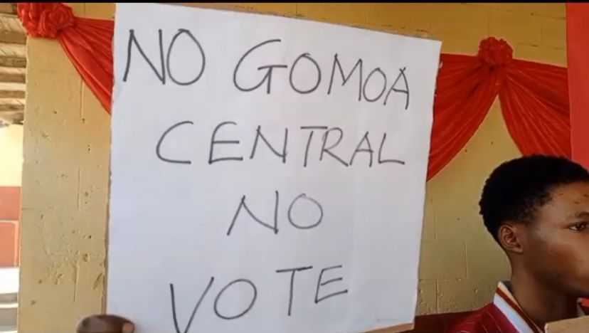 Gomoa Otaprow community members threaten to boycott Dec 7 elections