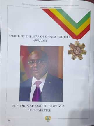Ghana National Honours 2024: Full list of award recipients