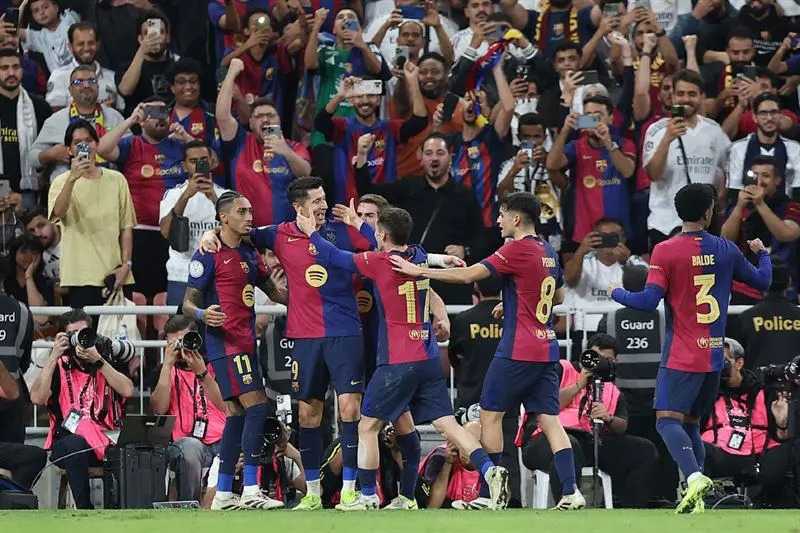 Barcelona outclass Real Madrid to claim Spanish Super Cup in Saudi Arabia