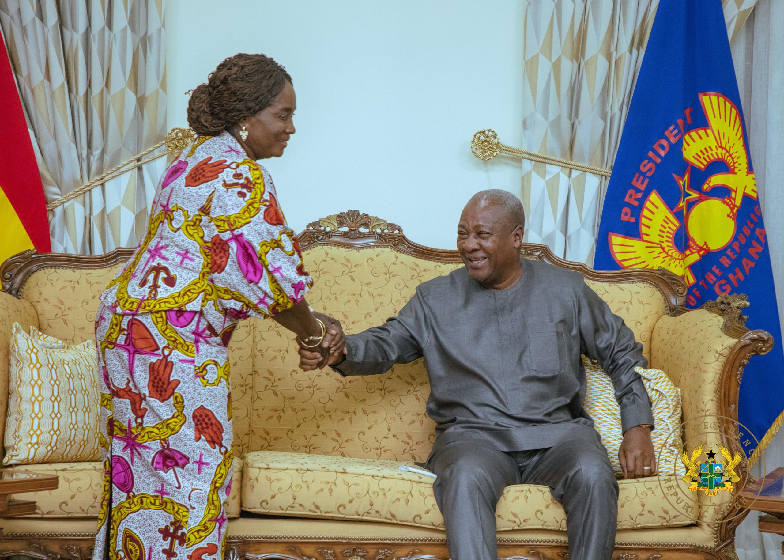 Photos: President Mahama returns to Ghana after AU Summit and Munich Security Conference