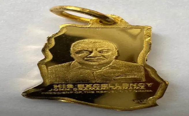 Mahama Gold coin