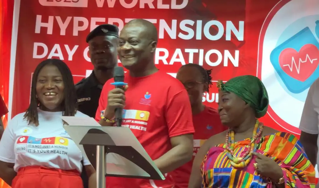 Western Regional Minister calls for regular BP checks by residents as region records 3.19% prevalence rate