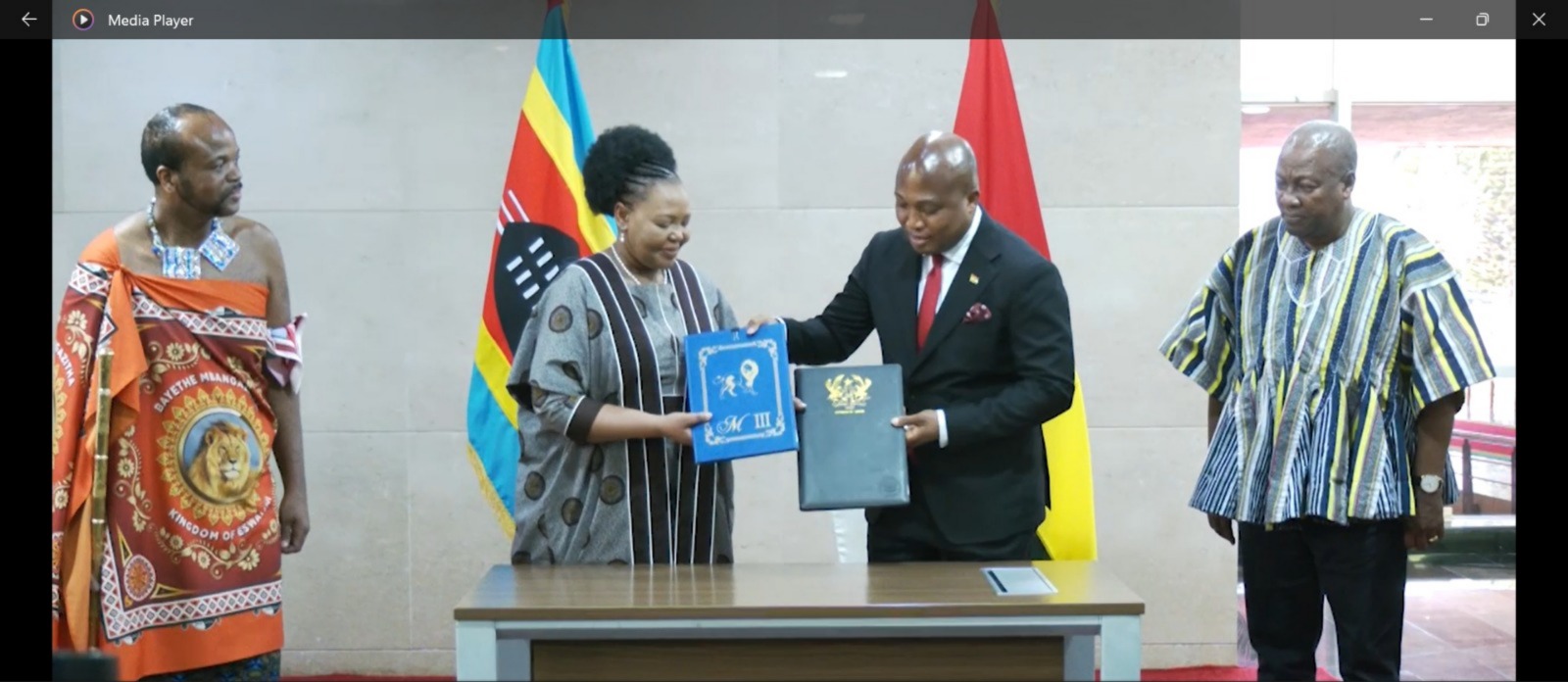 Ghana and Eswatini sign MoU for joint cooperation