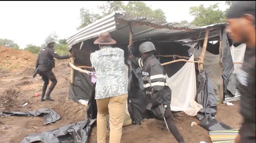 Sav REGSEC Galamsey raid